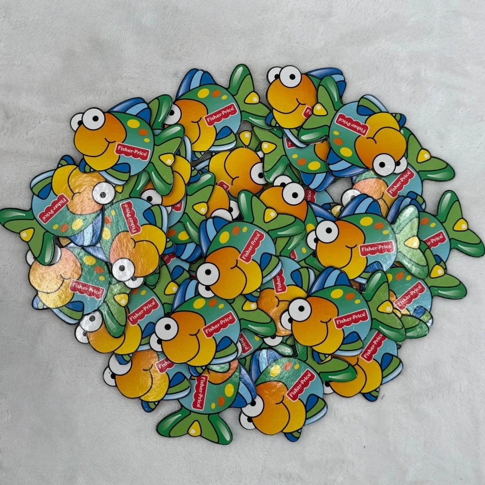 Fisher-Price Y2K Go Fish Kids Game Ages 3-7, Complete set! Vintage 2000 Mattel